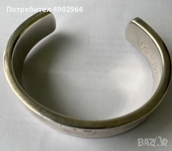Сребърна гривна Tiffany