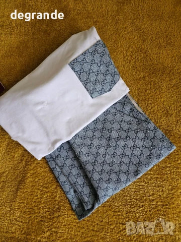 🎂Дамски Комплект Gucci🎂Тениска с Панталон, снимка 2 - Комплекти - 54801150