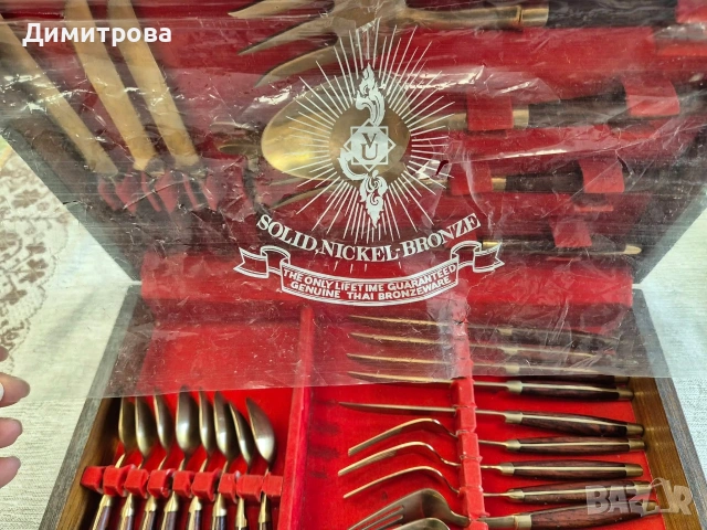 Комплект прибори за хранене , снимка 18 - Прибори за хранене, готвене и сервиране - 54706663