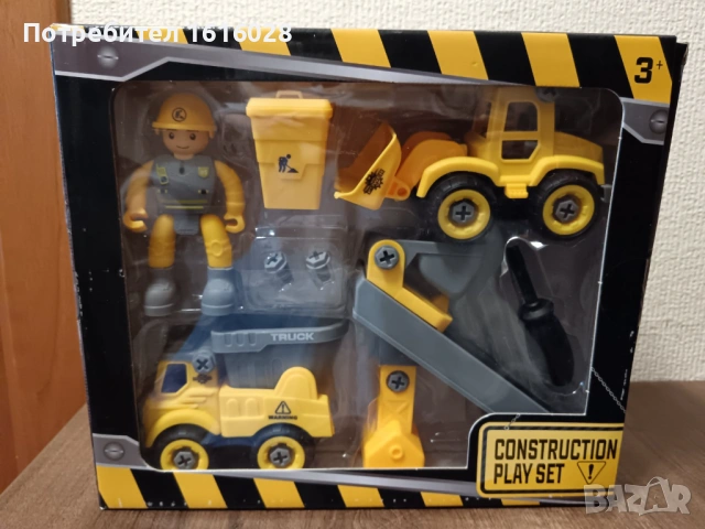 Строителен комплект за игра с 8 части., снимка 8 - Коли, камиони, мотори, писти - 41084768