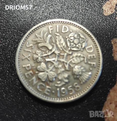 Монети Великобритания(аUNC) - 5 бр.› Кралица Елизабет II (1953-1967), снимка 4 - Нумизматика и бонистика - 53190017