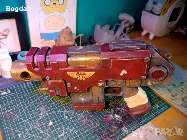 Warhammer 40K Cosplay Косплей комплект пистолети Bolt gun, снимка 7 - Колекции - 54124124