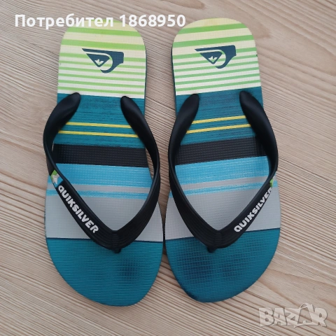 34 н Quiksilver джапанки, снимка 3 - Детски джапанки - 55251066
