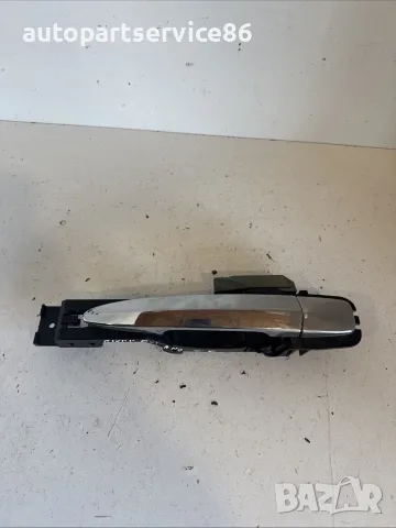 Външна дръжка за задна лява врата хромирана за Nissan Murano Z51 3.5 V6 (2009) #2123 OEM, снимка 3 - Части - 55626960