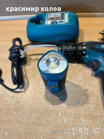 два винтовера "Makita DF330D"/10,8V/+led фенер, снимка 4 - Винтоверти - 55466108
