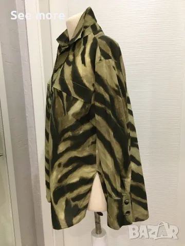 Massimo Dutti риза зебра 38, снимка 2 - Ризи - 53445070