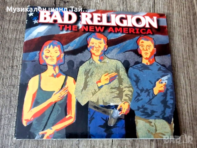 Компакт Дискове - Рок Метъл: Bad Religion - New America - CD Digipack 