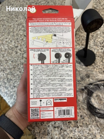 Камера за Nintendo Switch 2, снимка 7 - Nintendo конзоли - 54592905