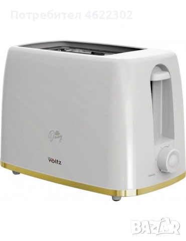 Тостер Oliver Voltz Daisy 2 филийки, нов, 700W, снимка 2 - Тостери - 53958820