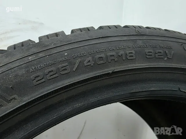 2бр зимни гуми 225/40/18 DUNLOP L06422 , снимка 4 - Гуми и джанти - 55537677
