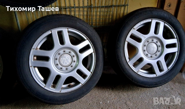 Алуминеви Джанти с гуми 205/55/16R , снимка 3 - Гуми и джанти - 54725381