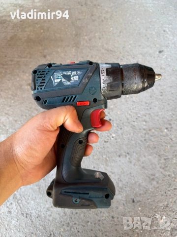 Bosch GSR 18 V-EC безчетков винтоверт, снимка 3 - Винтоверти - 54450110