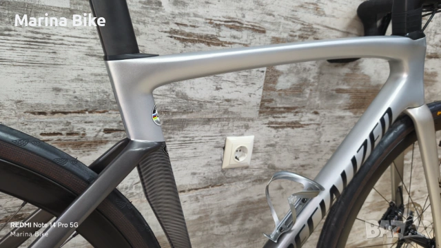 Карбонов шосеен велосипед Specialized Tarmac SL7 Expert Ultegra Roval C38 Carbon| 54, снимка 7 - Велосипеди - 54380415