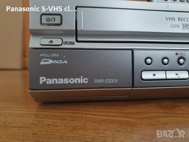 Panasonic DMR-ES30V  DVD-VCR recorder, снимка 5 - Плейъри, домашно кино, прожектори - 55156659