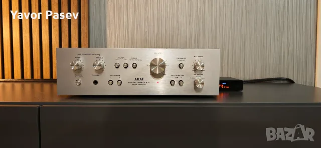 Усилвател Akai AM-2200, снимка 3 - Ресийвъри, усилватели, смесителни пултове - 55680057