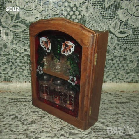 Стенна поставка, шкаф за подправки, снимка 4 - Аксесоари за кухня - 54337398