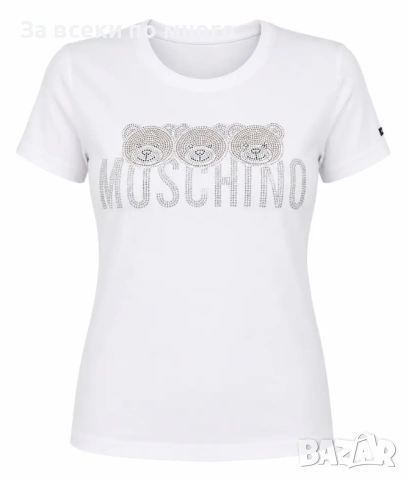 🎀Дамска Тениска Moschino , снимка 2 - Тениски - 54732898