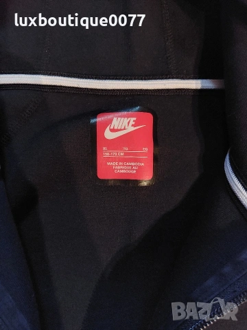 Детско горнище Nike Tech fleece windrunner XS, снимка 5 - Спортни дрехи, екипи - 54879562