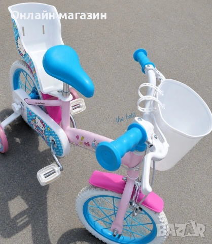 Детски велосипед Hello Kitty 16 инча, снимка 2 - Велосипеди - 54784262