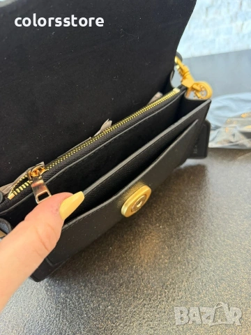 Черна чанта Coach-IM136j, снимка 3 - Чанти - 54317701