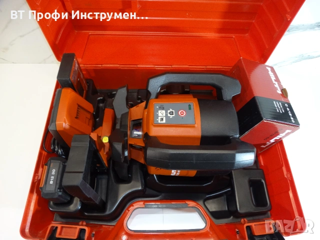 Hilti PR 30 HVS A12 - Ротационен лазерен нивелир, снимка 10 - Измервателни инструменти - 54907796
