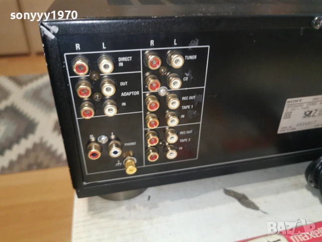 SONY TA-F550ES AMPLIFIER-MADE IN JAPAN ВНОС SWISS 1207261026L1, снимка 12 - Ресийвъри, усилватели, смесителни пултове - 55247380