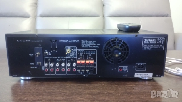 Technics SA-GX170 + Дистанционно, снимка 2 - Ресийвъри, усилватели, смесителни пултове - 54386711