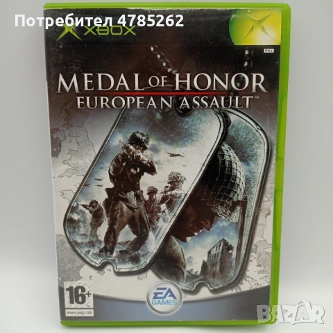 Игра Medal of Honor European Assault Xbox Xbox 360