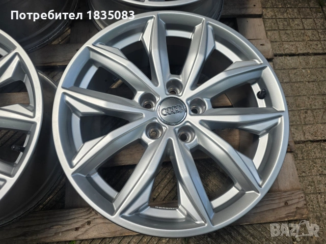 Лети джанти 17ки 5х112 Audi, снимка 6 - Гуми и джанти - 55063404