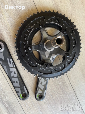 Шосейни курбели SRAM RED 22 Плочи 54/39 зъба, BCD 130мм, снимка 3 - Части за велосипеди - 54971432