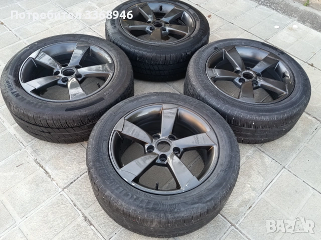 Джанти Audi ROTOR 16" 5x112 с гуми 205/55/16, снимка 8 - Гуми и джанти - 55248398