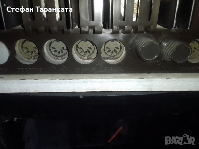 Усилвател със радио тунер SABA 1973 година производство., снимка 11 - Ресийвъри, усилватели, смесителни пултове - 54878968