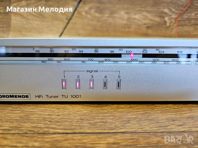 Тунер Nordmende TU 1001 (Philharmonic System) – Изключителен прием и топла аналогова визия, снимка 4 - Декове - 55131159