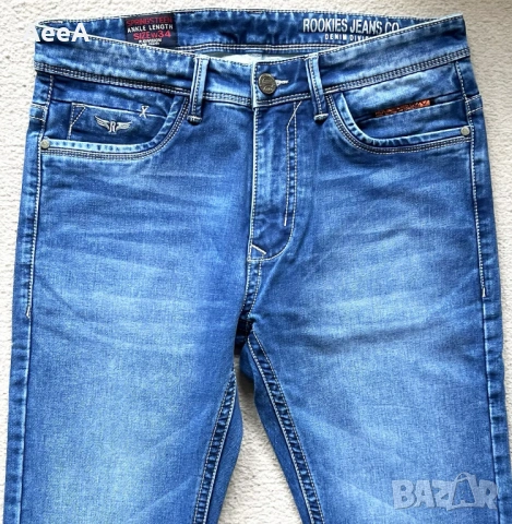 Rookies Jeans дънки 34W, снимка 6 - Дънки - 54566353