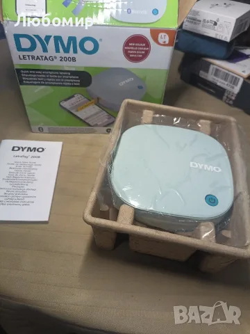 DYMO LetraTag 200B Bluetooth етикетиращ принтер, компактен етикетен принтер, свързва , снимка 3 - Друго търговско оборудване - 55494575