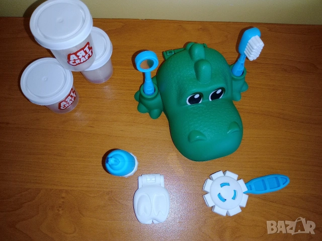 Комплект зъболекарски - динозавър , снимка 3 - Образователни игри - 53999200