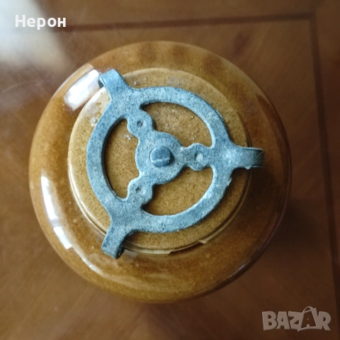 Порцеланов буркан Антикварен, снимка 6 - Антикварни и старинни предмети - 55141476