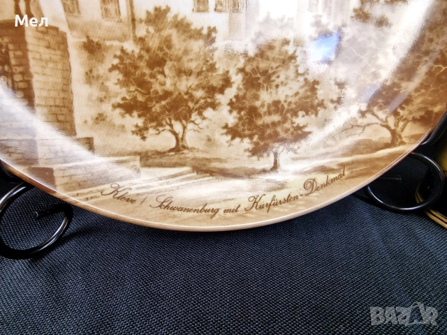 Декоративна чиния Кайзер, снимка 3 - Декорация за дома - 54215631