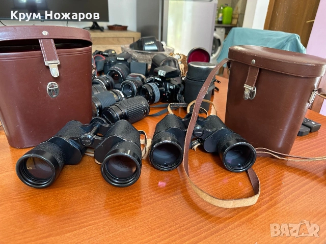 CARL ZEISS 7x50 в добро състояние с кожена чантичка ,цена-169€, снимка 6 - Оборудване и аксесоари за оръжия - 55230074