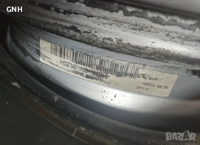Джанти Oz 16 цола , 5х112 , 7j , et48 , 205/55/16 Vw , Mercedes , Audi, снимка 7 - Гуми и джанти - 55478960