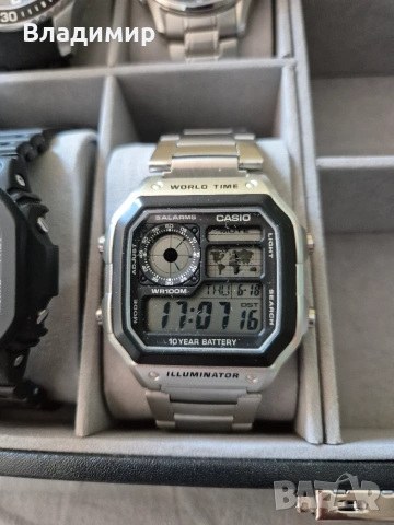 Лот часовници - Casio, Lorus, Nautica, снимка 8 - Мъжки - 54963098