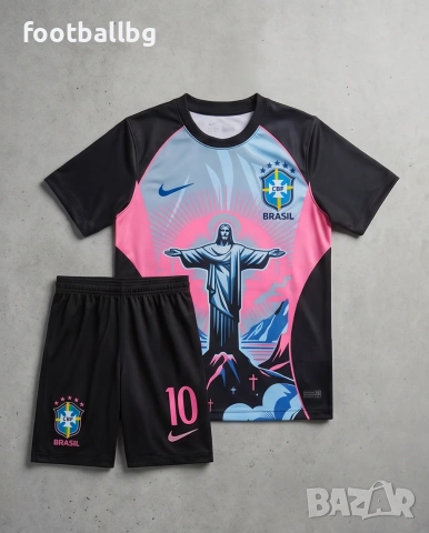 Бразилия 💛⚽️ детско юношески футболни екипи NEYMAR JR 10, снимка 4 - Футбол - 34004950