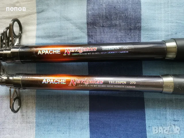 Apache navigators telespin carbon  3.00m/270m, снимка 3 - Въдици - 55537020
