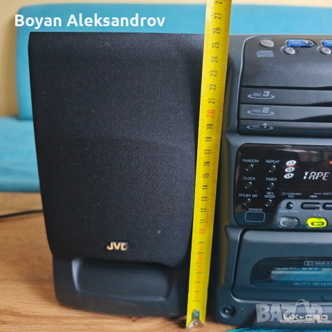 JVC UX-C30 (1997) - 3 диска + реверсивна касета , снимка 12 - Аудиосистеми - 54576060