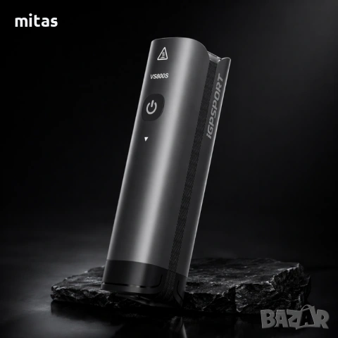 Предна SMART LED фар светлина за велосипед IGPSPORT VS1800, 800 lm, Bluetooth, USB-C, снимка 3 - Аксесоари за велосипеди - 54191380