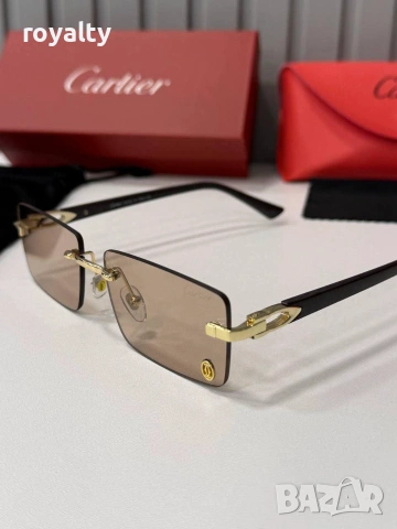 Cartier Нови Дамски Слънчеви Очила Различни Цветове , снимка 6 - Слънчеви и диоптрични очила - 55030991