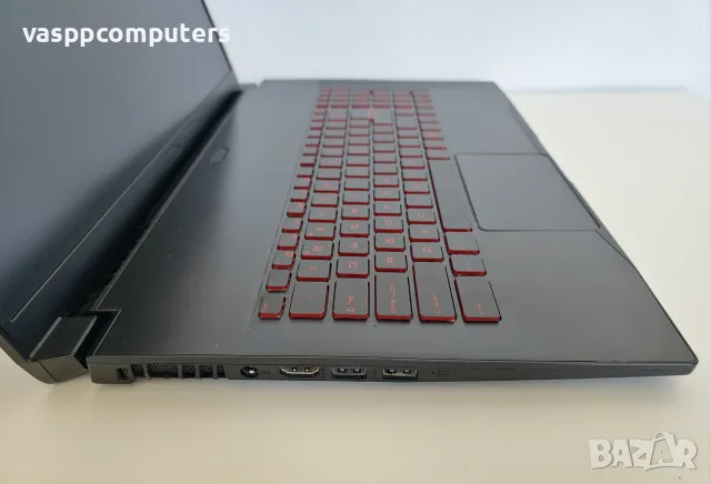 MSI GF75 Thin 9SC / 17.3" / i7-9750H / GTX 1650 / 16GB RAM / 512GB SSD + 500GB HDD, снимка 4 - Лаптопи за игри - 55645034