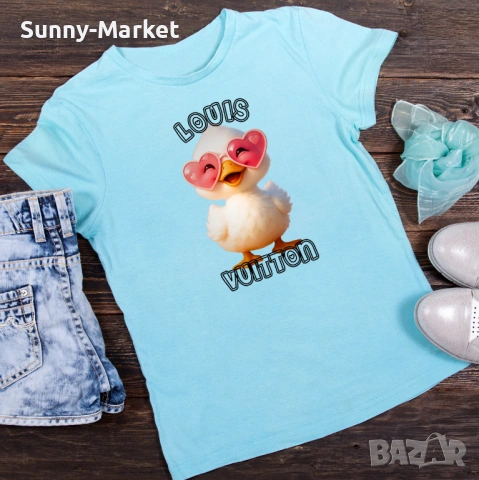 LOUIS VUITTON Дамски и детски тениски с къс ръкав 
