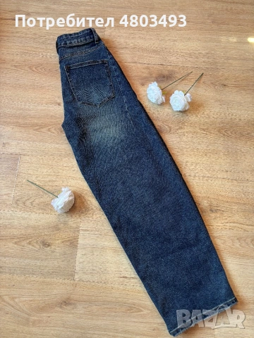 Дамски дънки тип-балон, снимка 2 - Дънки - 54331108