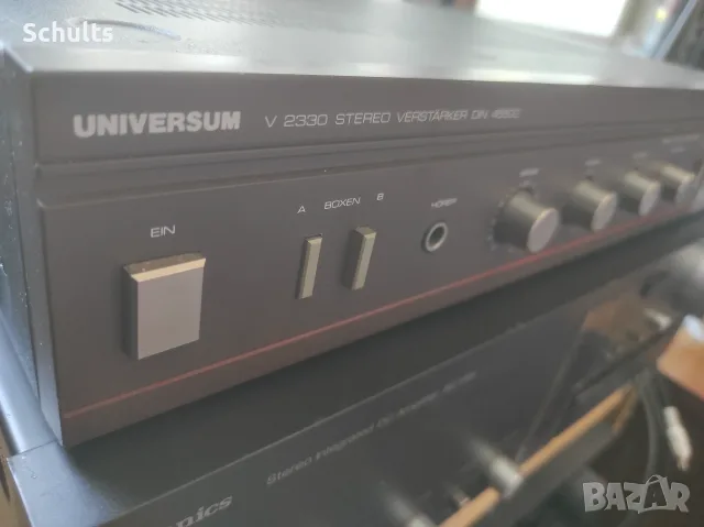 Universum V 2330 1981 г. усилвател вход и за грамофон, снимка 5 - Аудиосистеми - 55459666